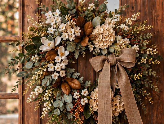 Beautiful handcrafted wreath