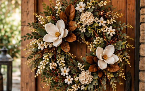 Custom wreath design